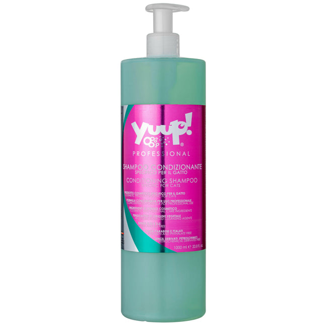 Yuup! Professional Cat Conditioning Shampoo - moisturizing and anti-static conditioning shampoo for cats, concentrate 1:20.