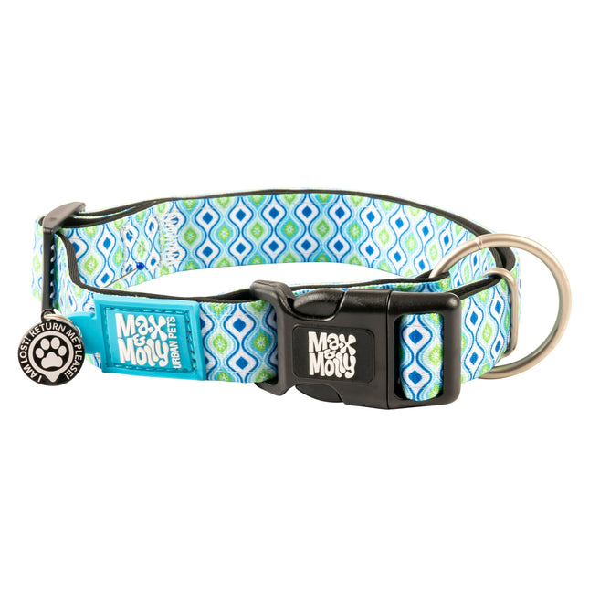 Max & Molly GOTCHA! Smart ID Retro Collar - collar with smart Tag for dogs.