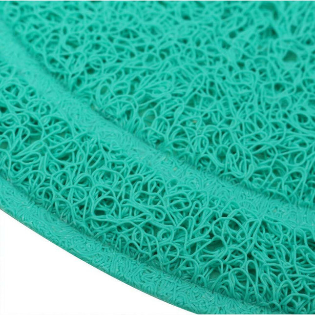 Blovi Non-Slip Pet Bowl Mat - Anti-Slip Mat for Bowls - Sea Color.