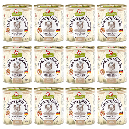 GranataPet Poultry PUR - monoprotein grain-free wet food for dogs, poultry.