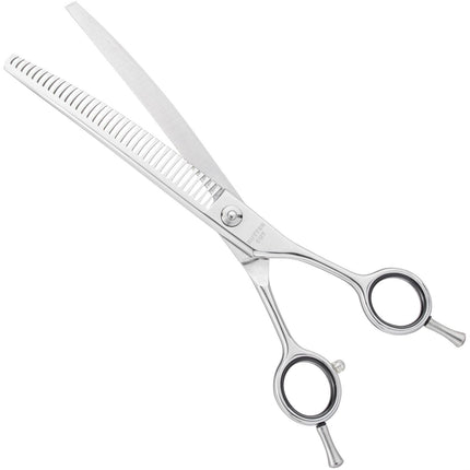 Geib Wave Thinner 7.5 Curve - professional single-sided thinning shears made of Japanese steel, curved, 36 teeth