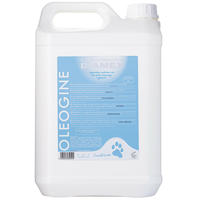 Diamex Oleogine Conditioner - regenerating colloidal coat conditioner with organic coconut oil, concentrate 1:8.