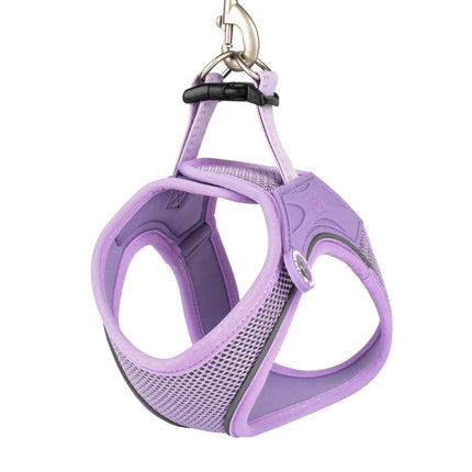 Max&Molly Air Vest Dog Harness Matrix 2.0 Lavender - no-pull dog harness with QR identifier, purple.