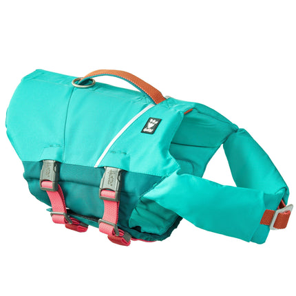 Hurtta Life Savior Eco Peacock - kapok for dogs, swimming support vest - 15 - 20kg.