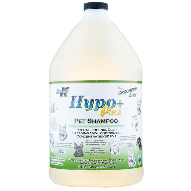 Double K Hypo Plus Shampoo - odorless hypoallergenic shampoo for dogs, cats, and horses, concentrate 1:32.