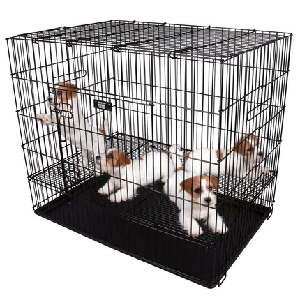 Show Tech Puppy Play Pen Small - double adjustable bottom puppy crate.
