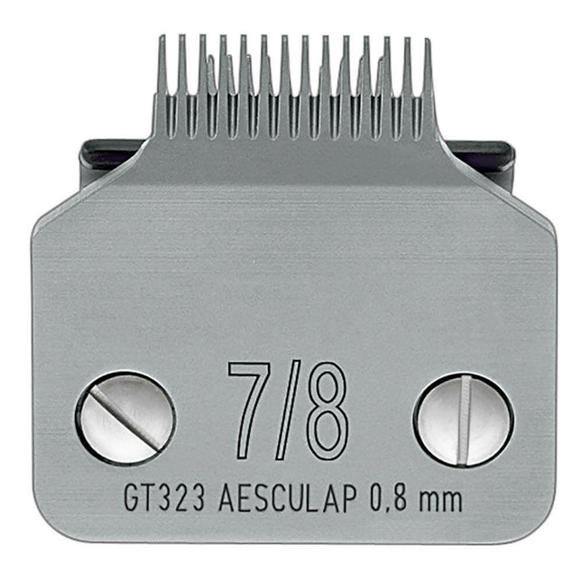Aesculap 7/8 - Snap-On clipper blade, perfect for paws and faces.