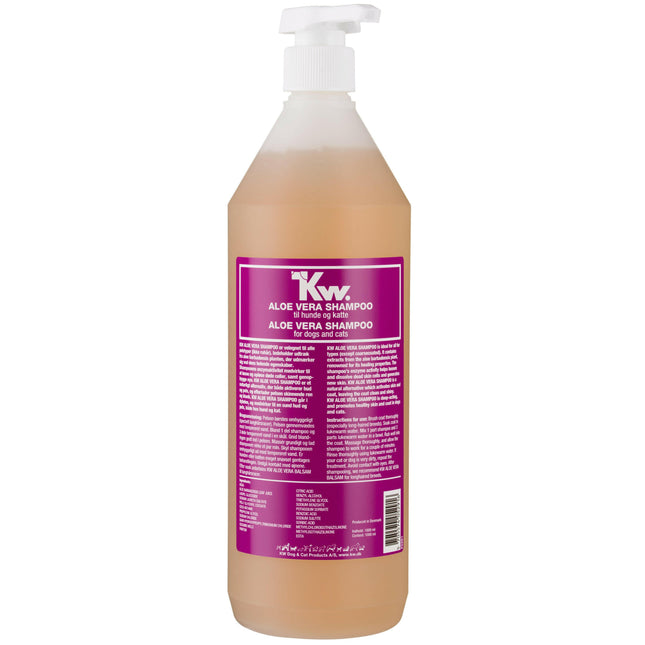 KW Aloe Vera Shampoo - Aloe Shampoo for Dogs and Cats, Concentrate 1:3.
