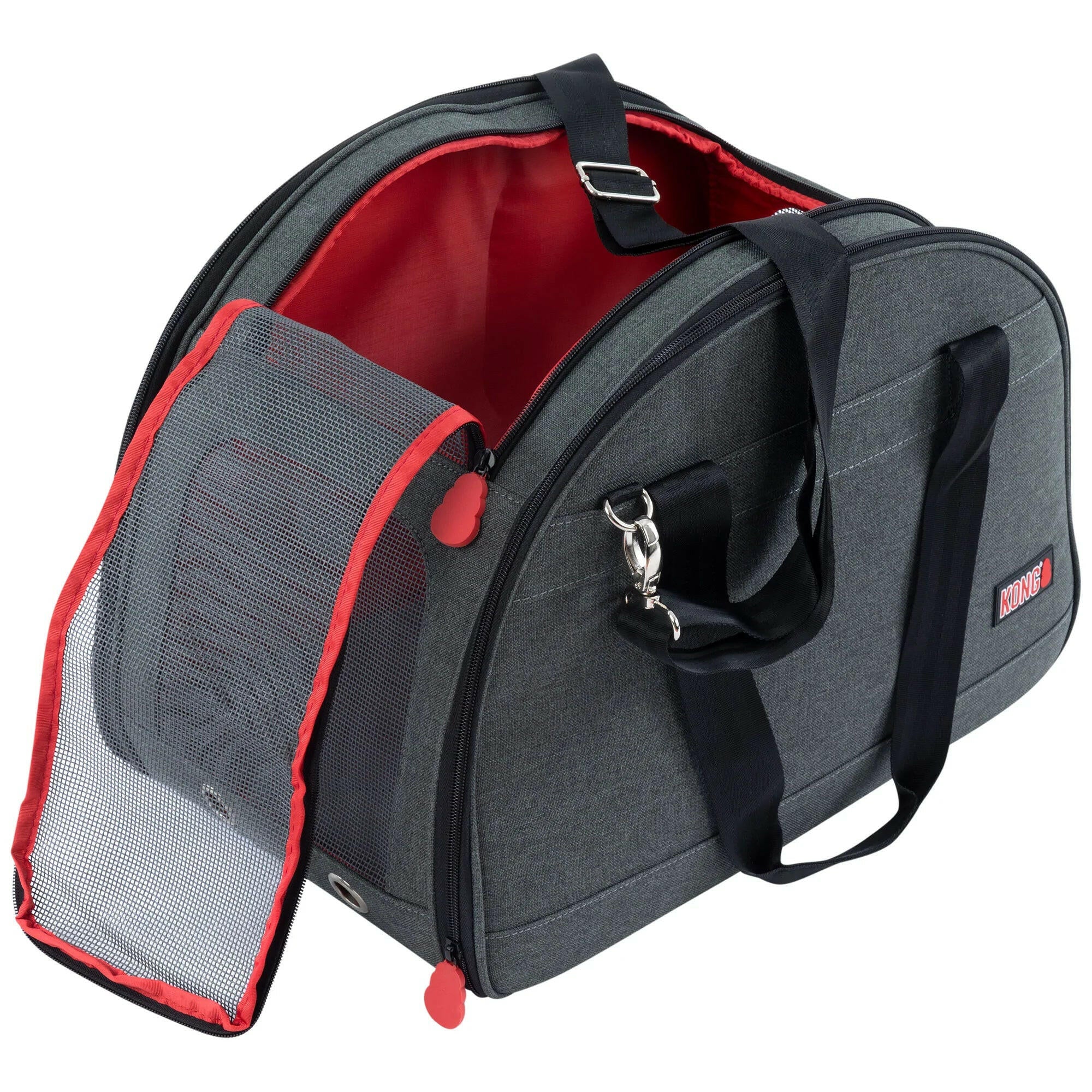 KONG Travel 2-in-1 Pet Carrier and Travel Mat transporter with