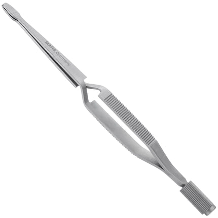 Mars stainless steel tweezers for tick removal.