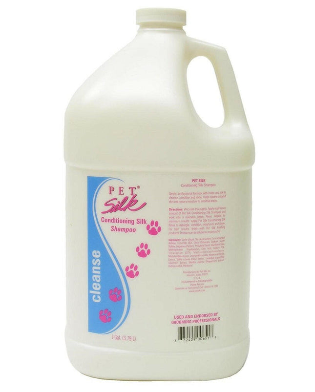 Pet Silk Conditioning Silk Shampoo - cleansing, moisturizing, and softening fur shampoo, concentrate 1:16.