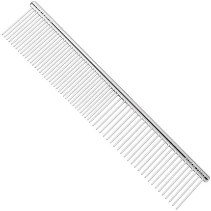 Show Tech Combi - Comb - metal comb with mixed tooth spacing - Length:.