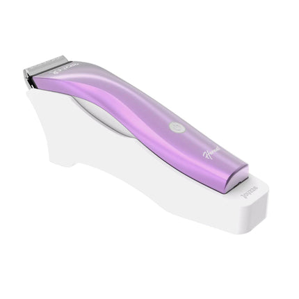 Joyzze Hornet Cordless Clipper - wireless clipper with adjustable blade and 3 attachments, purple