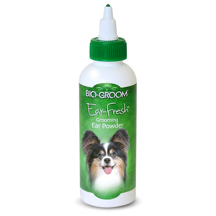 Bio - Groom Ear - Fresh Grooming Powder - professional powder for cleaning and caring for dog and cat ears.