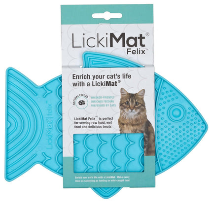 LickiMat Classic Felix - licking mat for cats and small dogs.