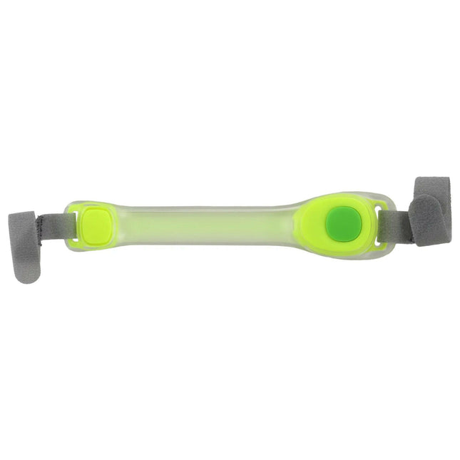 Flamingo Safety Strip LED - glowing collar band for dogs, yellow.