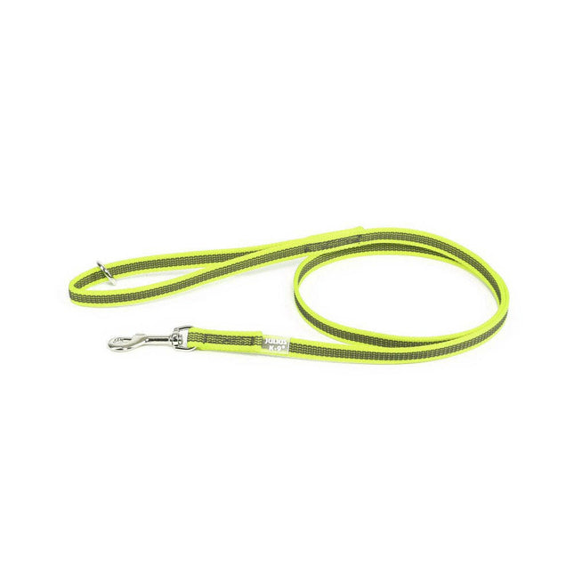 Julius K9 Color & Gray Supergrip Leash With Handle Ring - anti-slip dog leash with handle and ring.
