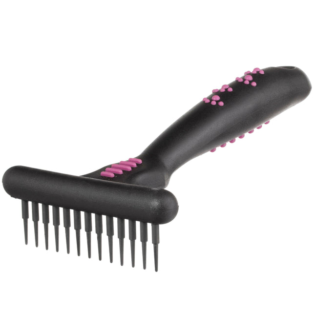 KW Smart Curry Comb Narrow - narrow cross comb for tangles, 13 teeth.