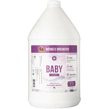 Nature's Specialties Foo Foo Baby Cologne - fragrance water for dogs and cats, sweet and powdery.