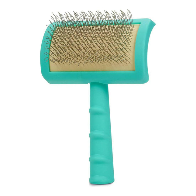 Jelly Pet Firm Slicker Brush Small - small poodle brush.