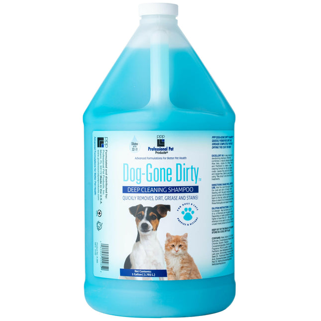 PPP Dog - Gone Dirty Shampoo - deep cleansing shampoo for dogs and cats, concentrate 1:32.