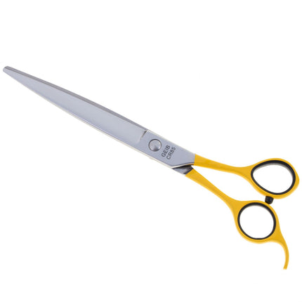 Geib Crab Straight Scissors Level 1 - straight scissors for animal grooming with a single-sided micro-grind.