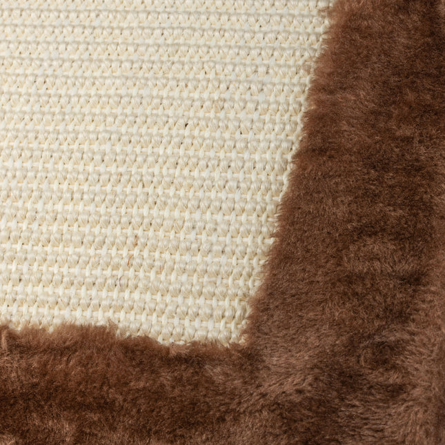 Cat&Rina Hill Cat Scratcher - cat house and scratching post in one.