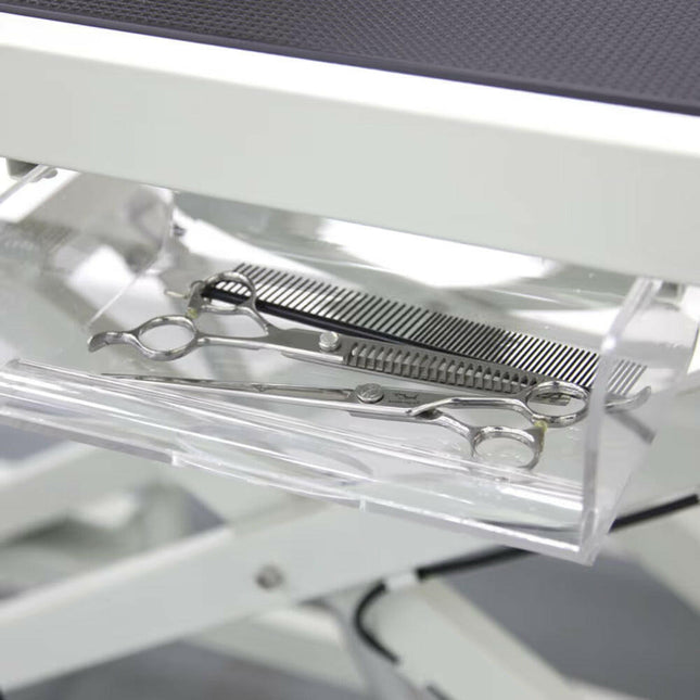 Blovi Callisto Pro Transparent Shelf - replacement shelf for Blovi Callisto Pro grooming table.