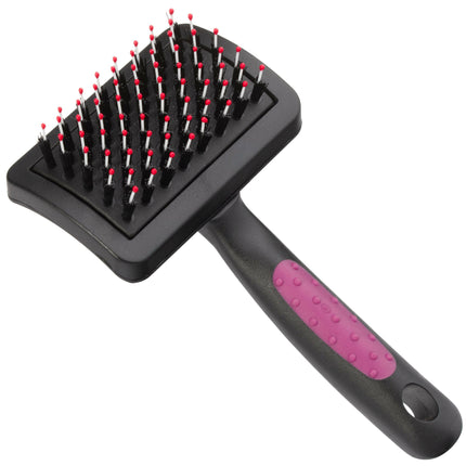 KW Smart Hedgehog Brush - nylon brush with two types of bristles.