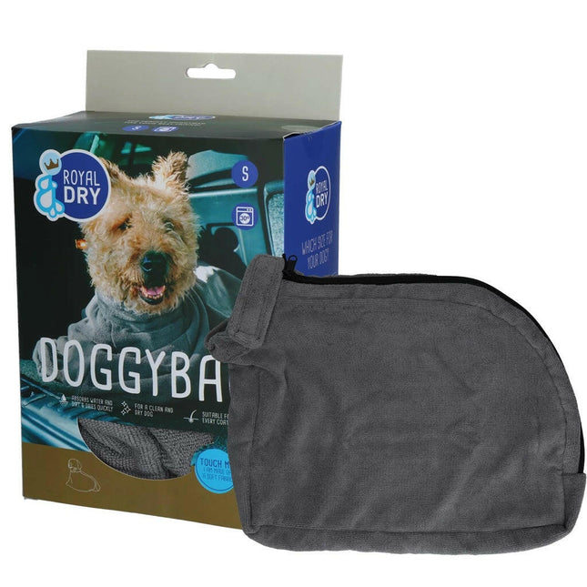 Royal Dry Doggy Bag Drying Bag - Absorbent Dog Drying Bag, Microfiber Bag.