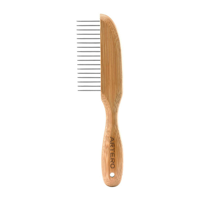 Artero Nature Wide Pin Comb - bamboo comb with wide tooth spacing.
