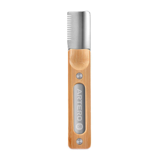 Artero Nature Stripping Knife - classic trimmer with bamboo handle.