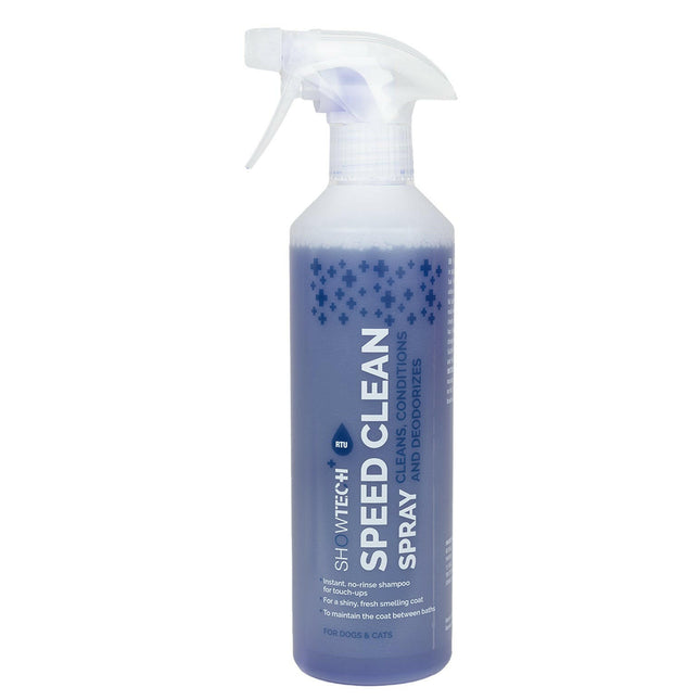 Show Tech+ Speed Clean Spray - dry shampoo for dogs and cats in spray form, with aloe extract.