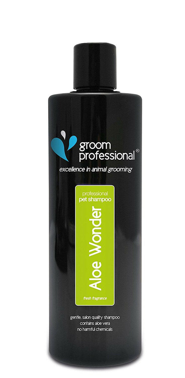 Groom Professional Aloe Wonder Shampoo - Aloe shampoo for dry and irritated skin of pets.