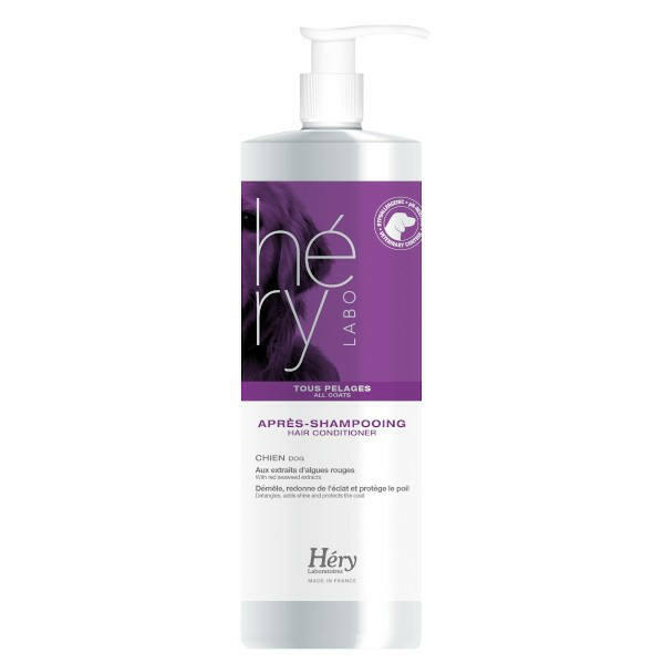 Hery After All Coats - universal conditioner for all types and colors of dog fur, with algae.