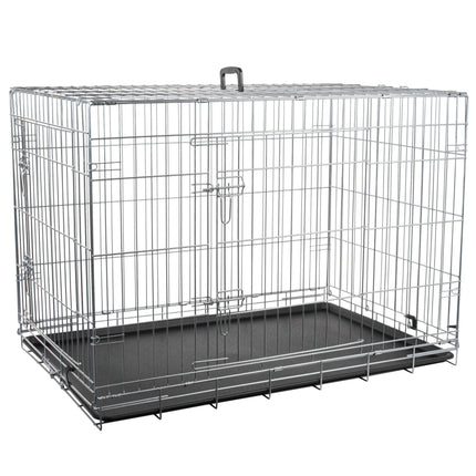 Flamingo Keo - metal dog cage, XL:.